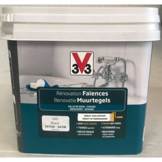 Peinture rénovation faïences 750ml et 2L V33