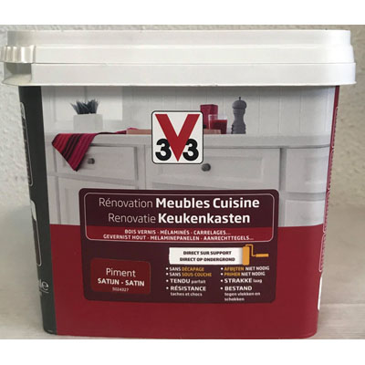 Peinture rénovation meubles cuisine 750ml et 2l V33 – Image 5