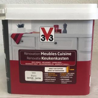 Peinture rénovation meubles cuisine 750ml et 2l V33