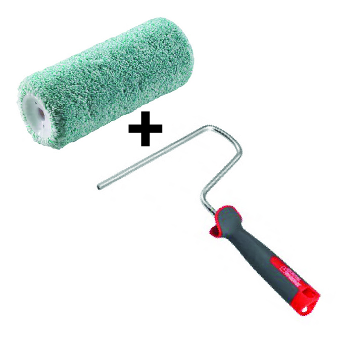 Rouleau 180 mm microliss'HD haute densité 12mm