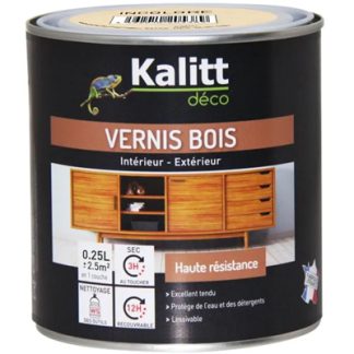 Vernis bois glycéro haute résistance KALITT 0.25L