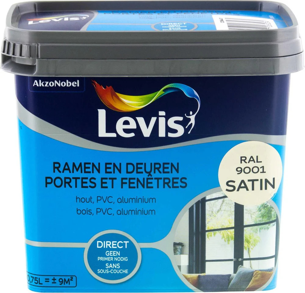 Peinture LEVIS Portes et fenêtres 750ml – Image 5