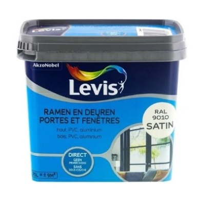 Peinture LEVIS Portes et fenêtres 750ml – Image 3