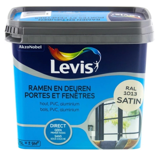 Peinture LEVIS Portes et fenêtres 750ml – Image 2