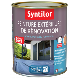 Peinture Extérieure SYNTILOR de Rénovation BLANC 750ML