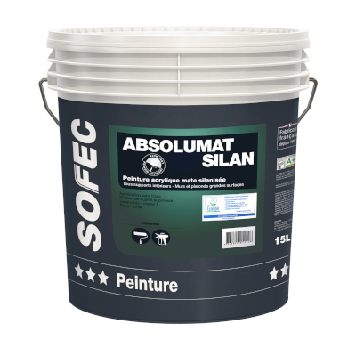 Peinture SOFEC Blanc Mat Silan Absolumat
