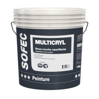 Sous-couche acrylique professionnelle 15 Litres SOFEC