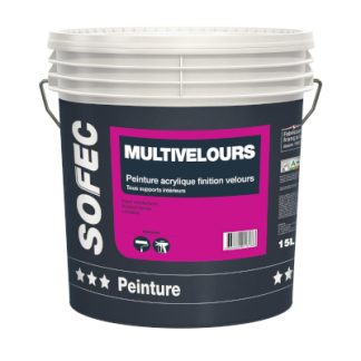 peinture blanc velours professionnelle pour murs et plafonds.