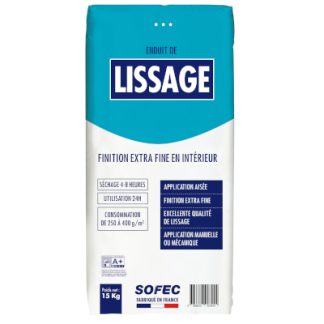 Enduit de lissage SOFEC 15KG