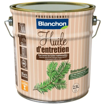 Huile d'entretien BLANCHON aspect naturel