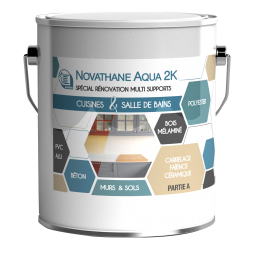 Peinture polyvalente bi composant Novathane Aqua 2K INNOVA