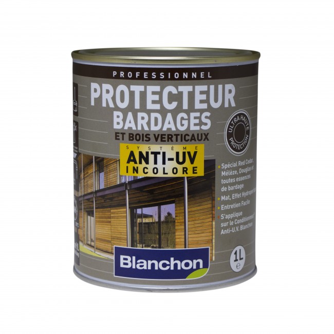 Protecteur bardages et bois verticaux 1L BLANCHON
