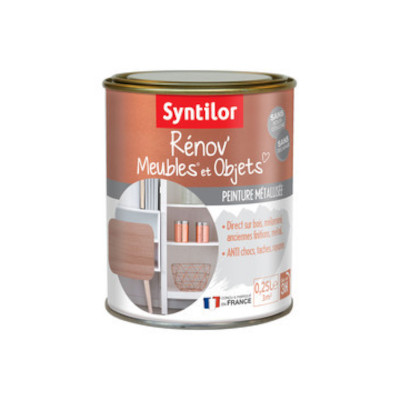 Peinture métallisée Rénov meubles et objets SYNTILOR 250ml