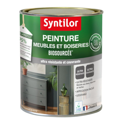 Peinture meubles et boiseries SYNTILOR biosourcée 500ml