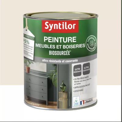 Peinture meubles et boiseries SYNTILOR biosourcée 500ml – Image 6