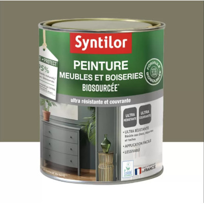 Peinture meubles et boiseries SYNTILOR biosourcée 500ml – Image 5