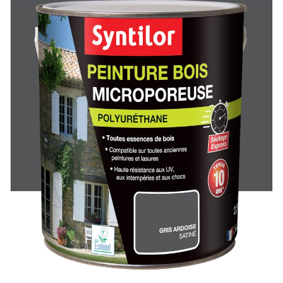 Peinture bois microporeuse SYNTILOR 2,5 L