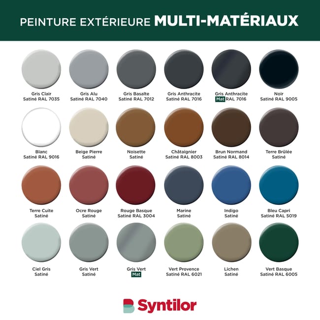 Peinture extérieure multi-matériaux - SYNTILOR 2L – Image 2