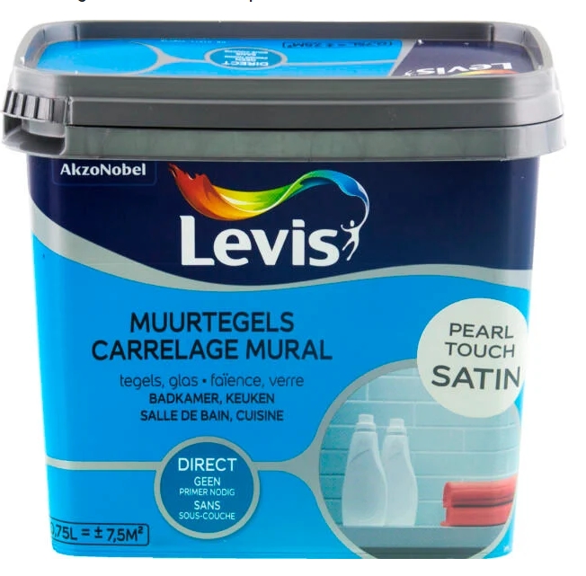 Peinture LEVIS carrelage mural 750ml – Image 7