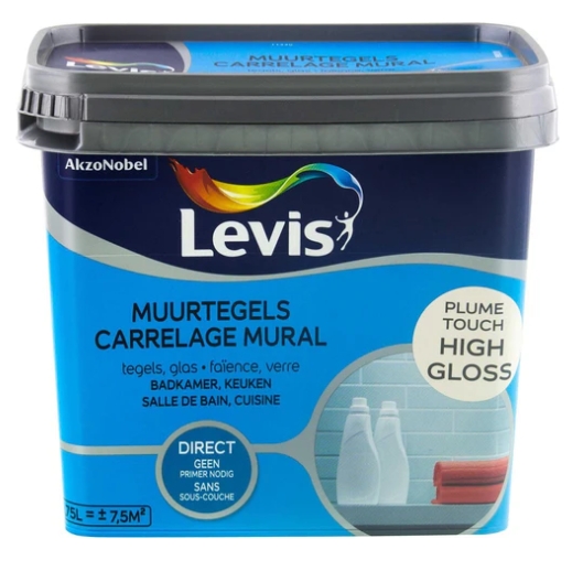 Peinture LEVIS carrelage mural 750ml – Image 6