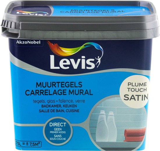Peinture LEVIS carrelage mural 750ml – Image 5