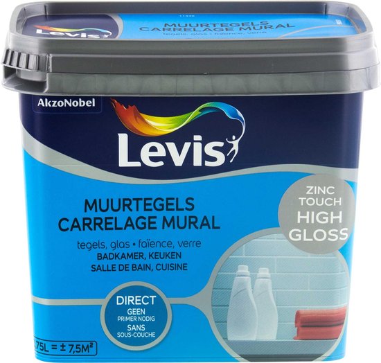Peinture LEVIS carrelage mural 750ml – Image 3